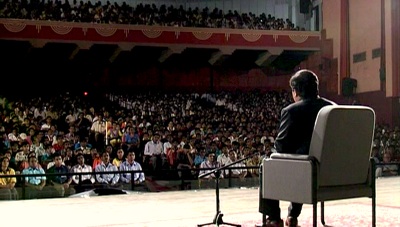 Prem Rawat Maharaji at Science City Auditorium in West Bengal