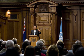 Prem Rawat and UN Association of New Zealand Celebrate International Day of Peace at Parliament Buildings in New Zealand