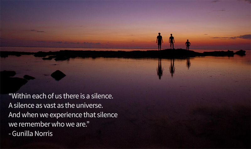 reflection,Gunilla Norris,quote