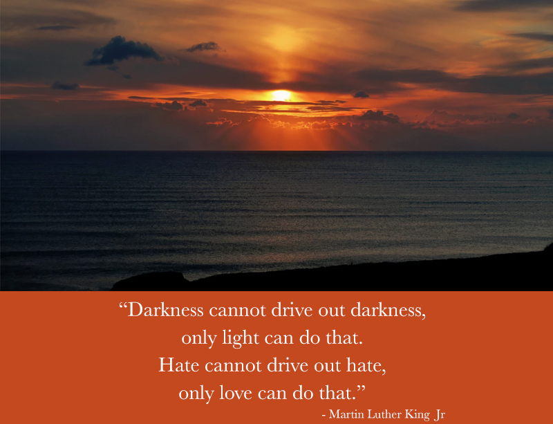 sea sunset,Martin Luther King Jr,quote