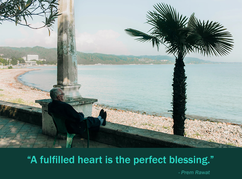 sunny beach,Prem Rawat,quote