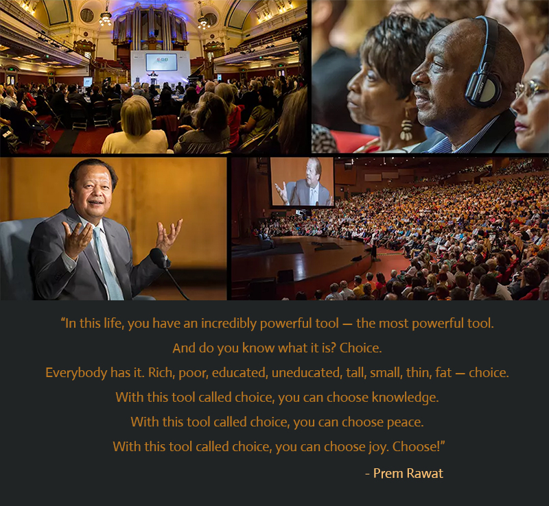 auditorium,Prem Rawat,quote