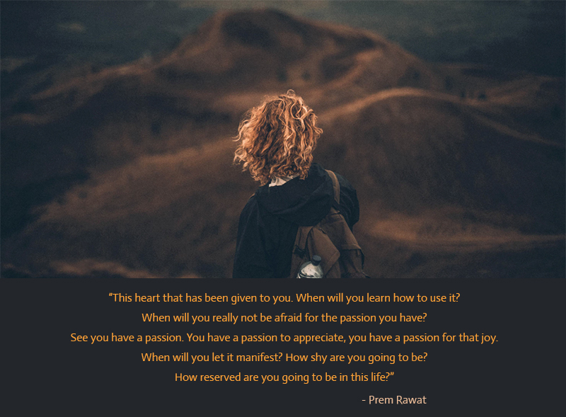 boy in mountains,Prem Rawat,quote