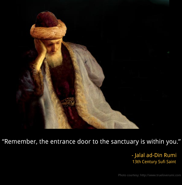 old man,turban,Jalal ad-D?n Rumi 13th Century Sufi Saint,quote