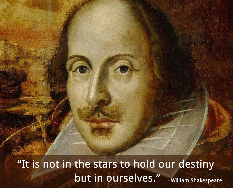 portrait,caricature,William Shakespeare,quote