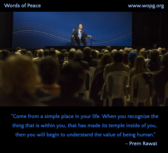 Prem Rawat Maharaji - Words of Peace