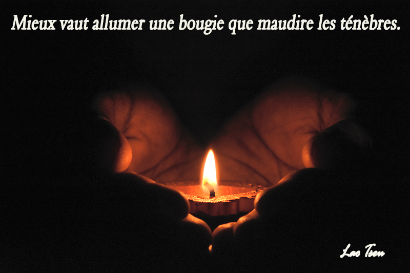 candle,Lao Tseu,quote