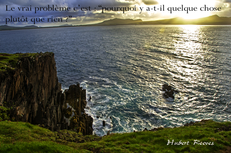 see, rocks,Hubert Reeves,quote