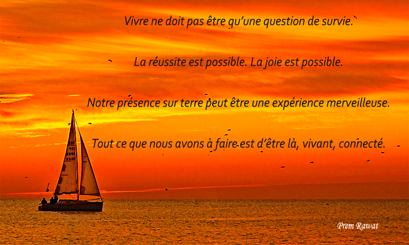 boat, see, sunset,Prem Rawat,quote