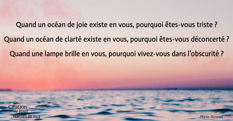 ocean, sea,Prem Rawat,quote