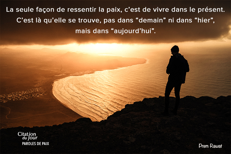 sunset, person, see,Prem Rawat,quote