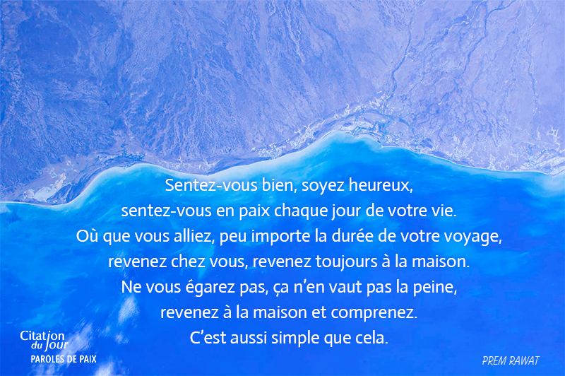 coast, see,Prem Rawat,quote