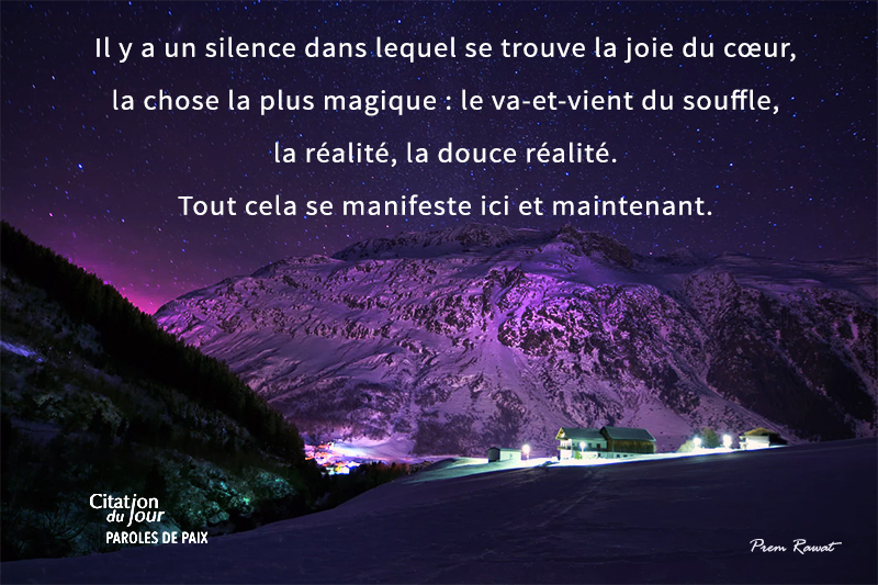 mountain, snow,Prem Rawat,quote