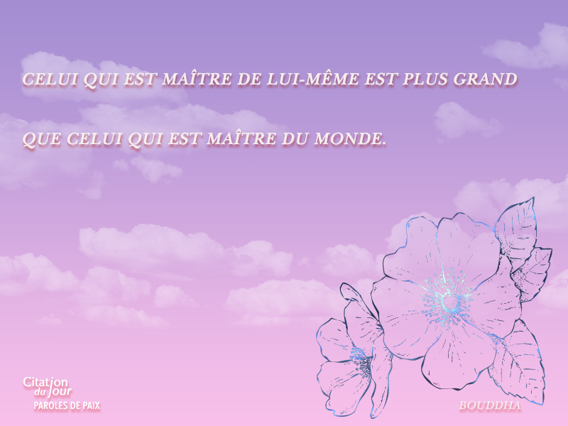 clouds,Bouddha,quote