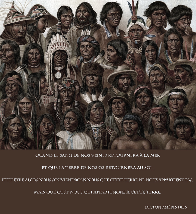 portraits, native americains,Dicton amérindien,quote