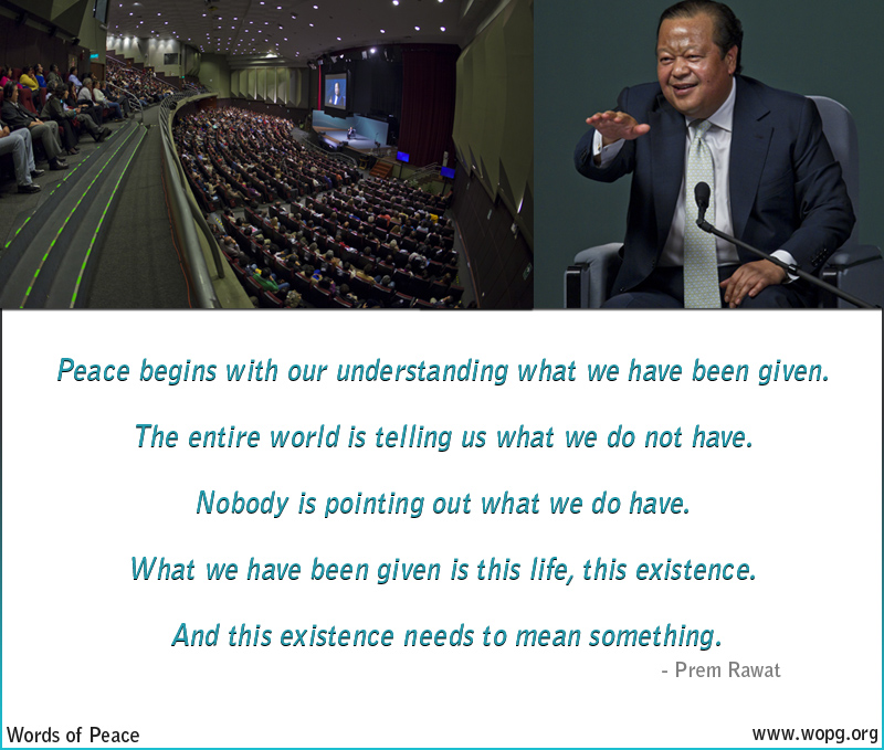 Prem Rawat Quotes | Maharaji Quote of the Day